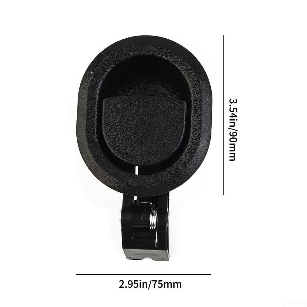 Poignée De Rechange Pour Fauteuil Inclinable - Compatible Manuelle Et Électrique - Noir ABS - Installation Facile