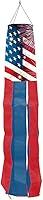 Vista 9 de Otoño Americano Windsock Wind Twister 40" x 6" Briarwood Lane