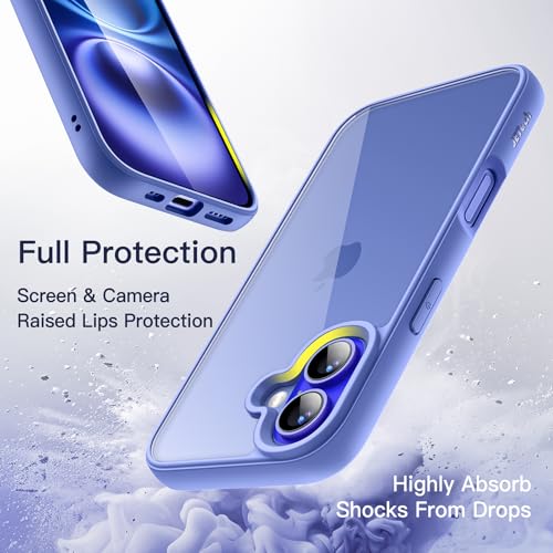 Image of JETech Case for iPhone 16, Ultramarine