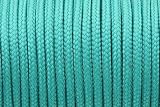 Nylon-Seil Fallschirmschnur, Paracord 2 mm One Stand Core Seil for Survival Camping Klettern – Säureblau 50 Meter