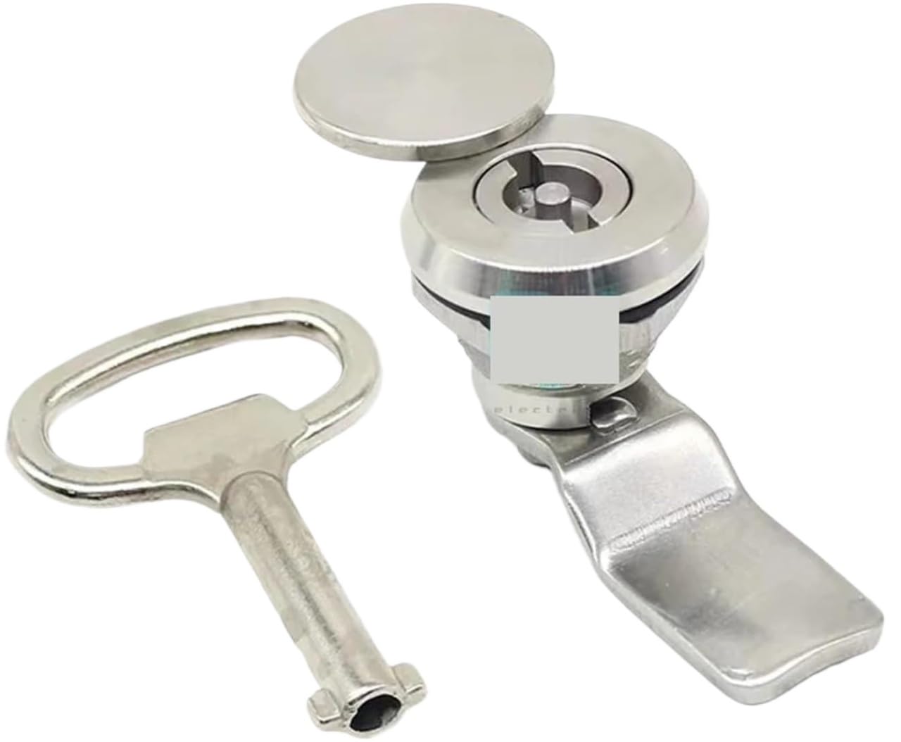 Poasdjdc Airfoil Lock Cam Locks 304 Stainless Steel Ms705 Triangular Wing Tongue Industrial Distribution Box Lock Cover(Airfoil Lock)