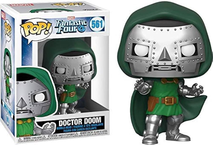 【新品】Funko pop Marvel フィギュア 4体　　保護ケース付 新品】Funko pop Marvel フィギュア 4体 保護ケース付 Amazon
