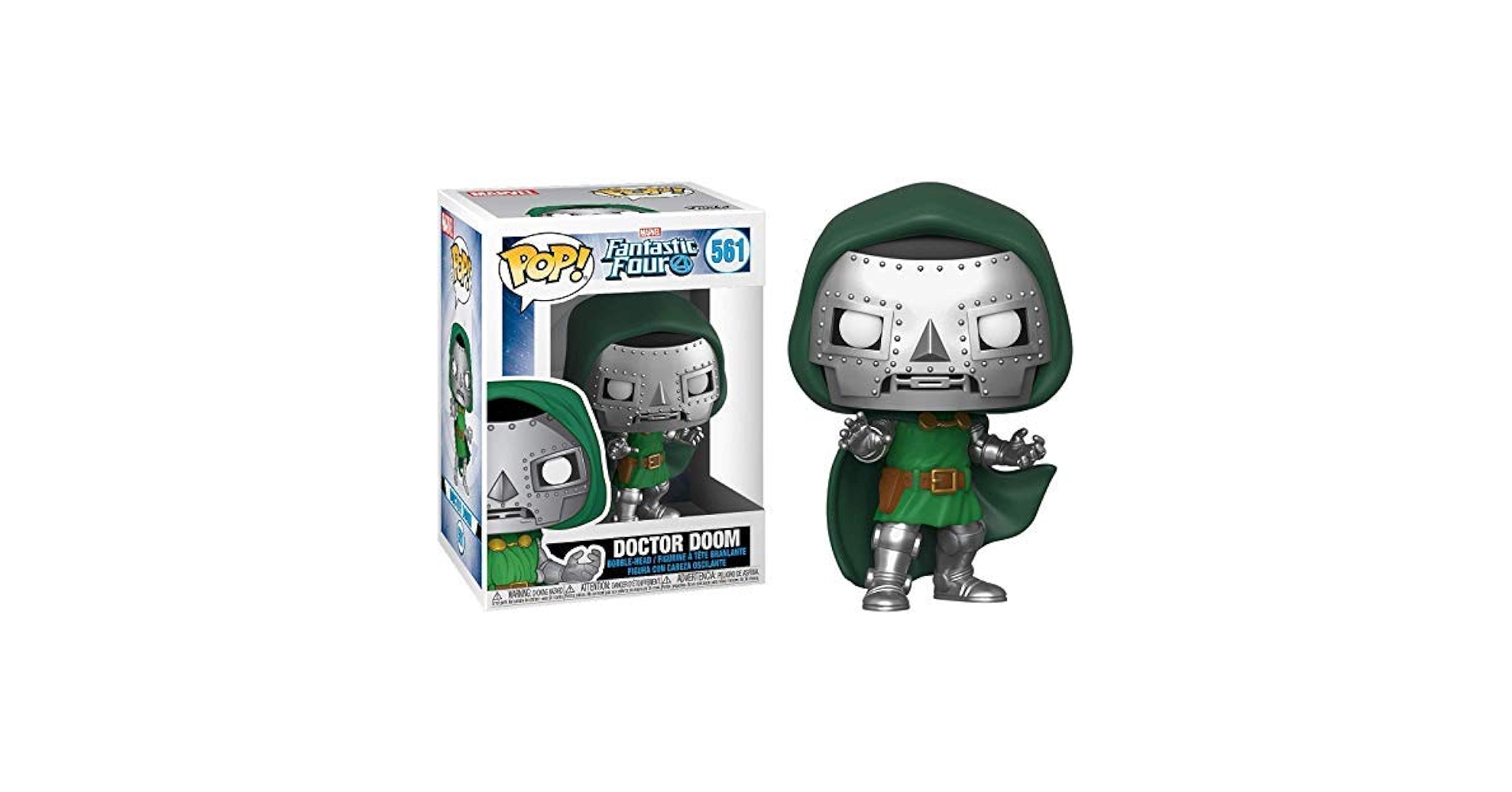 【新品】Funko pop Marvel フィギュア 4体　　保護ケース付 Amazon.com: Funko POP! Marvel: 4 Pack Includes America