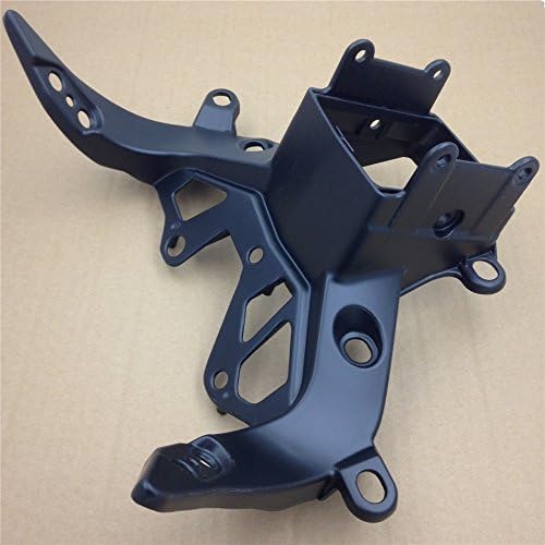 XKMT-Black Front Head Cowl Upper Fairing Stay Brackets Compatible With S1000RR 2009-2014 [B00YYSIO8Y]