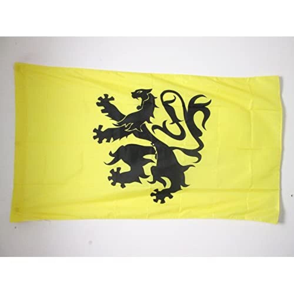 AZ FLAG, Pays de Léon Flag, 2x3 Ft, Bro Leon Banner with Sleeve, 100% Polyester, Fade Resistant, Vivid Colors, 2' x 3' Feet