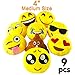 Pawliss Emoji Mini Stuffed Plush Toy Emoticon Throw Pillow Cushion 9 Pack