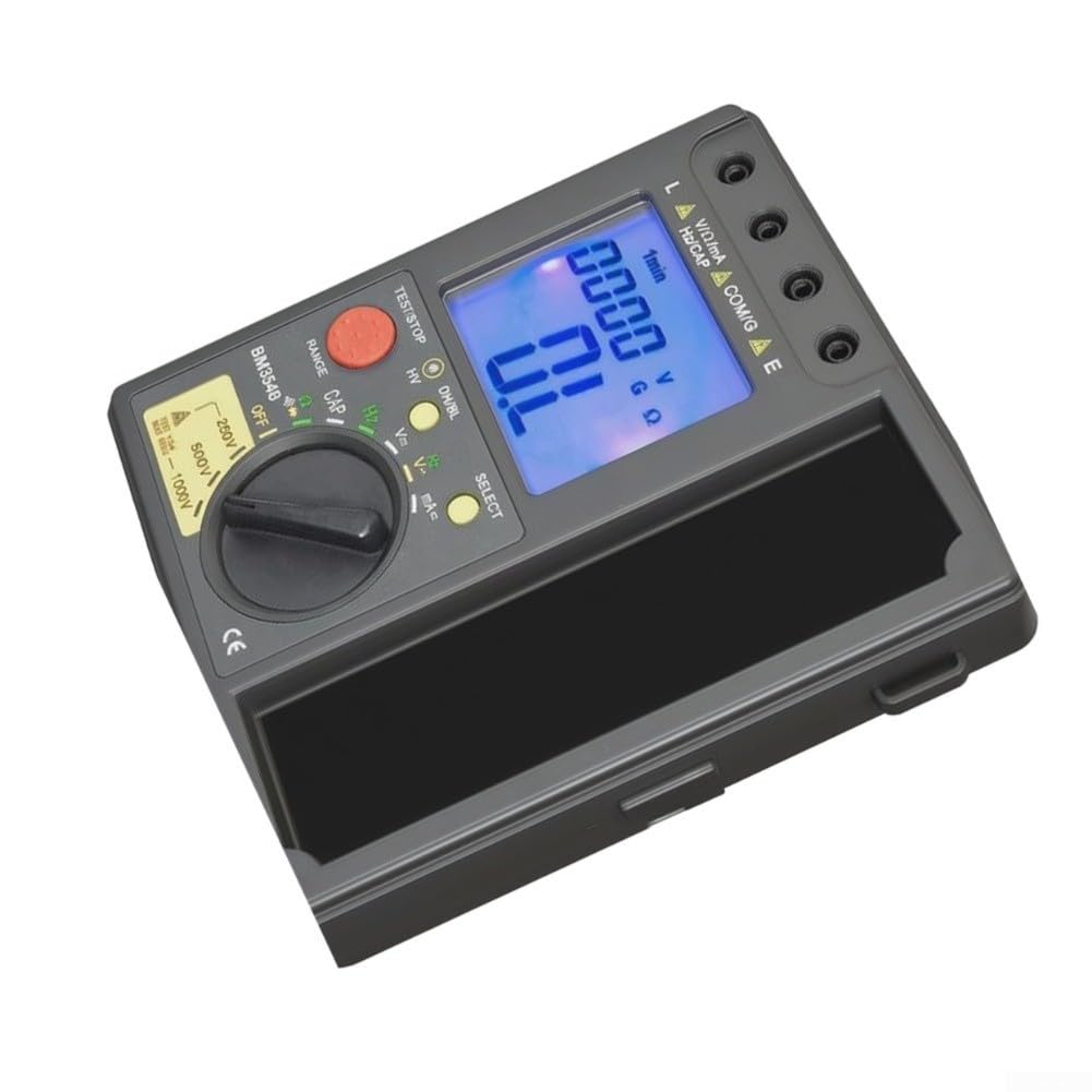 ReachMall Isolationsmessgerät 40GΩ 3 Prüfsp. LCD-Hintergrund(BM3548)