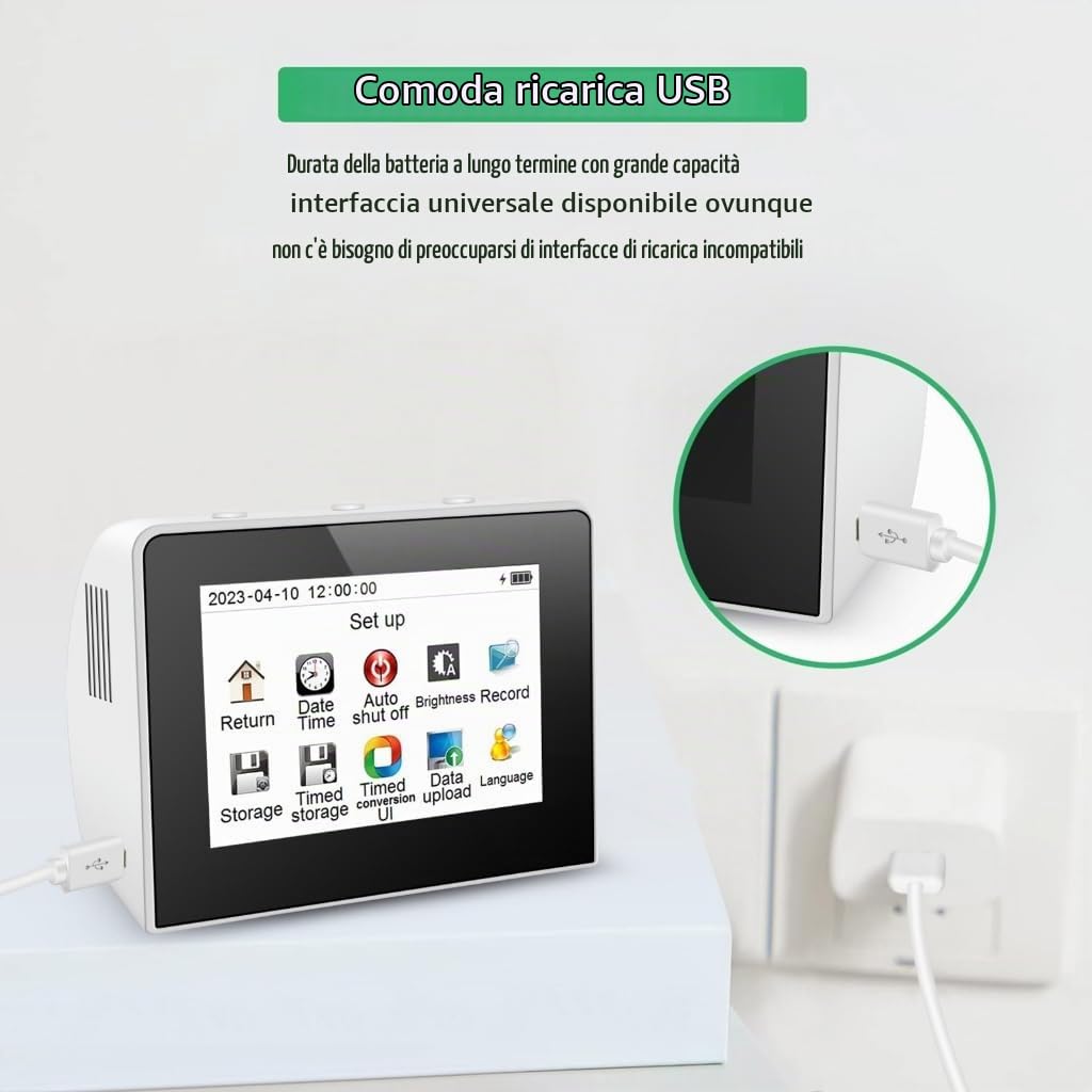Strumento di monitoraggio dell'ossigeno del dispositivo di misurazione dell'ossigeno per le protezioni ambientali