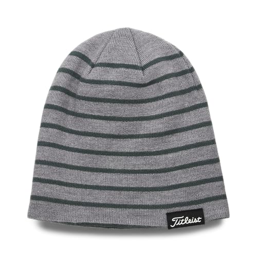 Titleist Mens Players Beanie Eucalyptus/Heather Gray