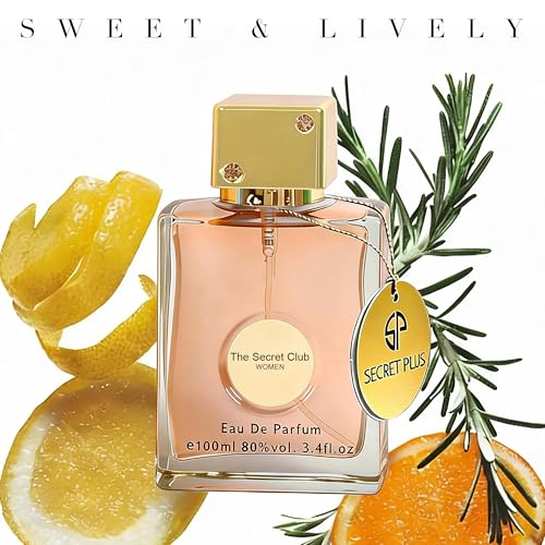 Image of AFLUXE The Secret Club Women's Perfume 3.4 Fl. Oz Eau de Parfum, Floral & Sweet Fragrance, Long Lasting Classic Feminine Scent