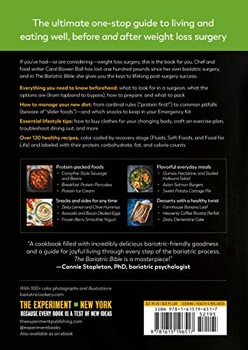 The Bariatric Bible: Your Essential Companion To Weight Loss Surgery―With Over 120 Recipes For A Lifetime Of Eating Well #TOP1