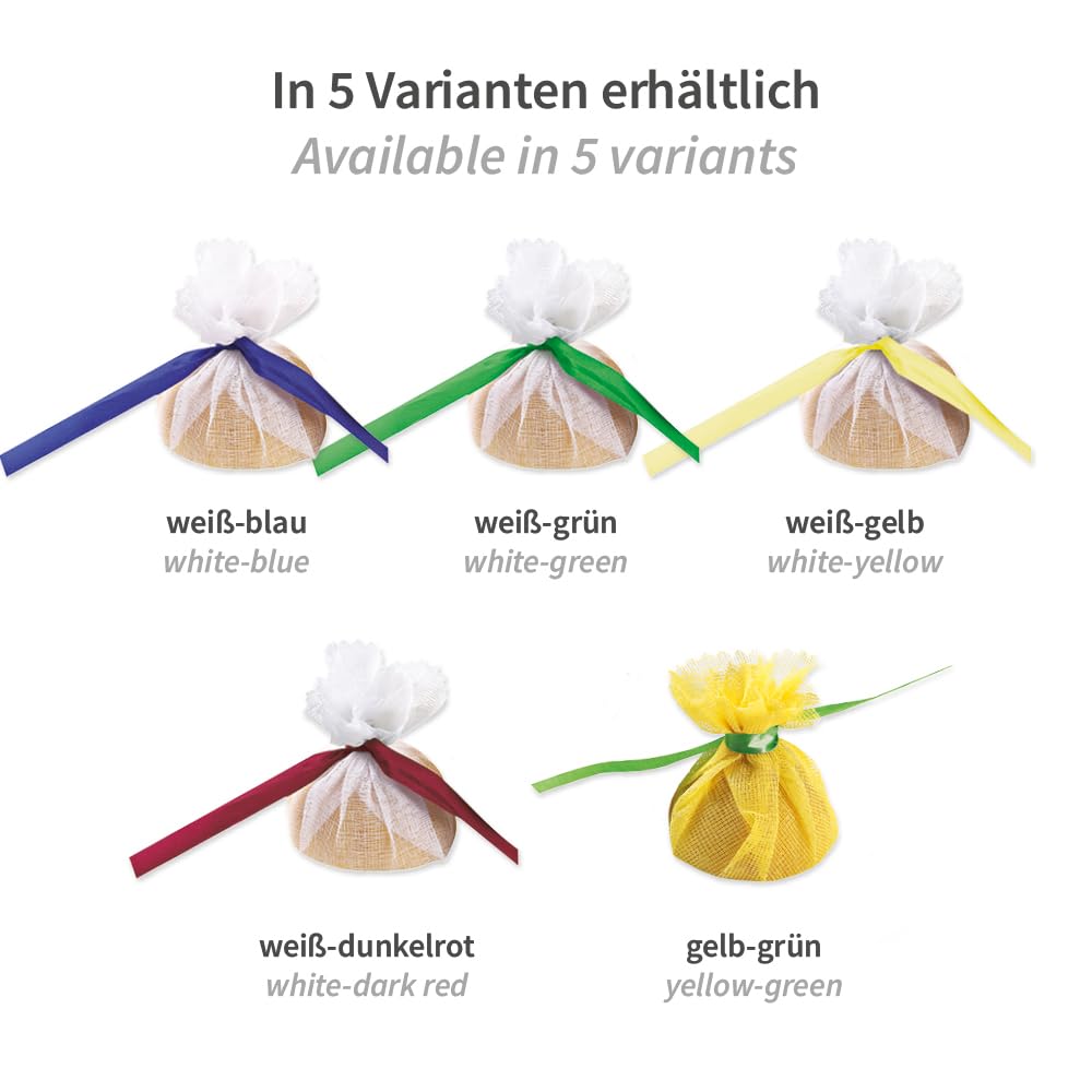 FRANZ MENSCH 100 Stück Hygostar Zitronenserviertücher Lemon Wrap | Baumwolle, Ø: 22cm, in verschiedenen Farben, Serviertuch lebensmittelecht