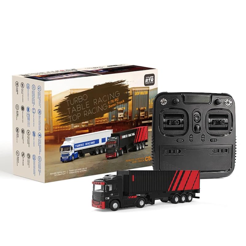 Amazon.co.jp: Turbo RC C50 ラジコントラック けん引トラック 2.4GHz