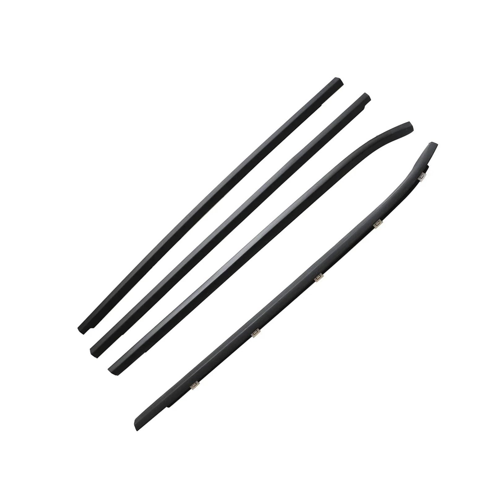 Spamfafghq One Color 4Pcs Car Outside Windows Rubber Waterproof Pressure Weatherstrip Sealing For Hyundai I30 2008-2011 822102L000