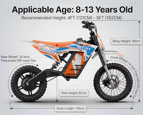 Nexvey SPARK03 Kids Electric Dirt Bike