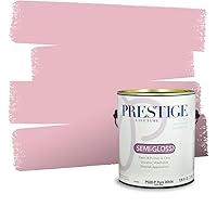 Vista 411 de Pintura interior + imprimación PRESTIGE, todo-en-uno, 1 galón, acabado plano, color comparable al Valspar* Royal Garnet*