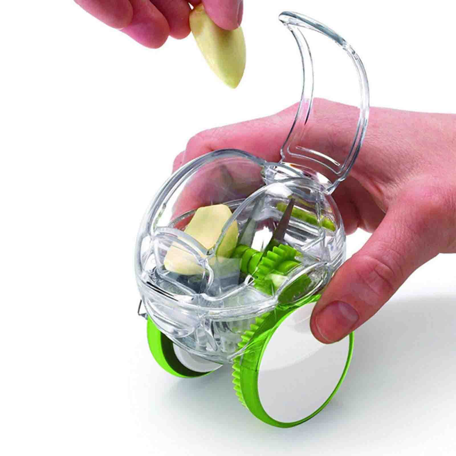 Küchenhelfer Knoblauchzerkleinerer Rad Knoblauch