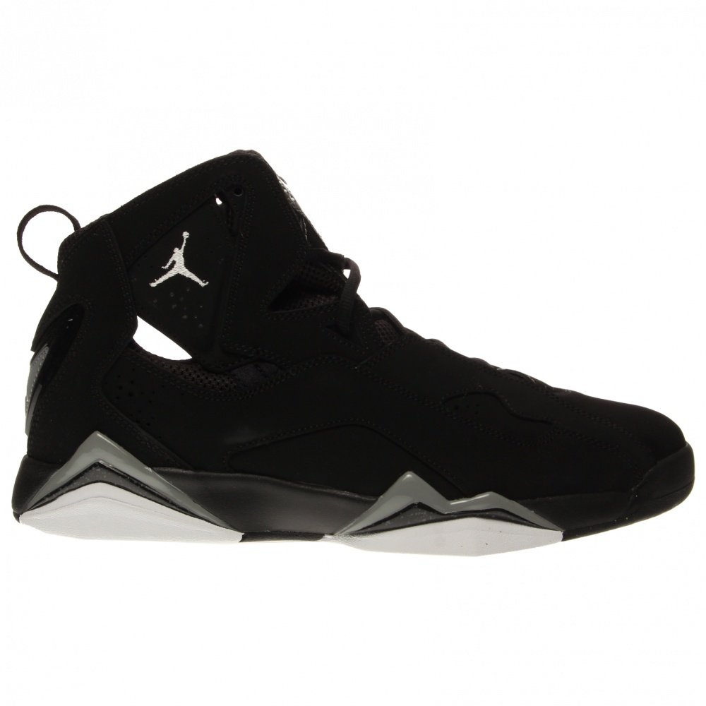 Jordan Nike True Flight Men Sneakers BlackCool GreyWhite 342964-010 Size: 8.5 product thumbnail 3