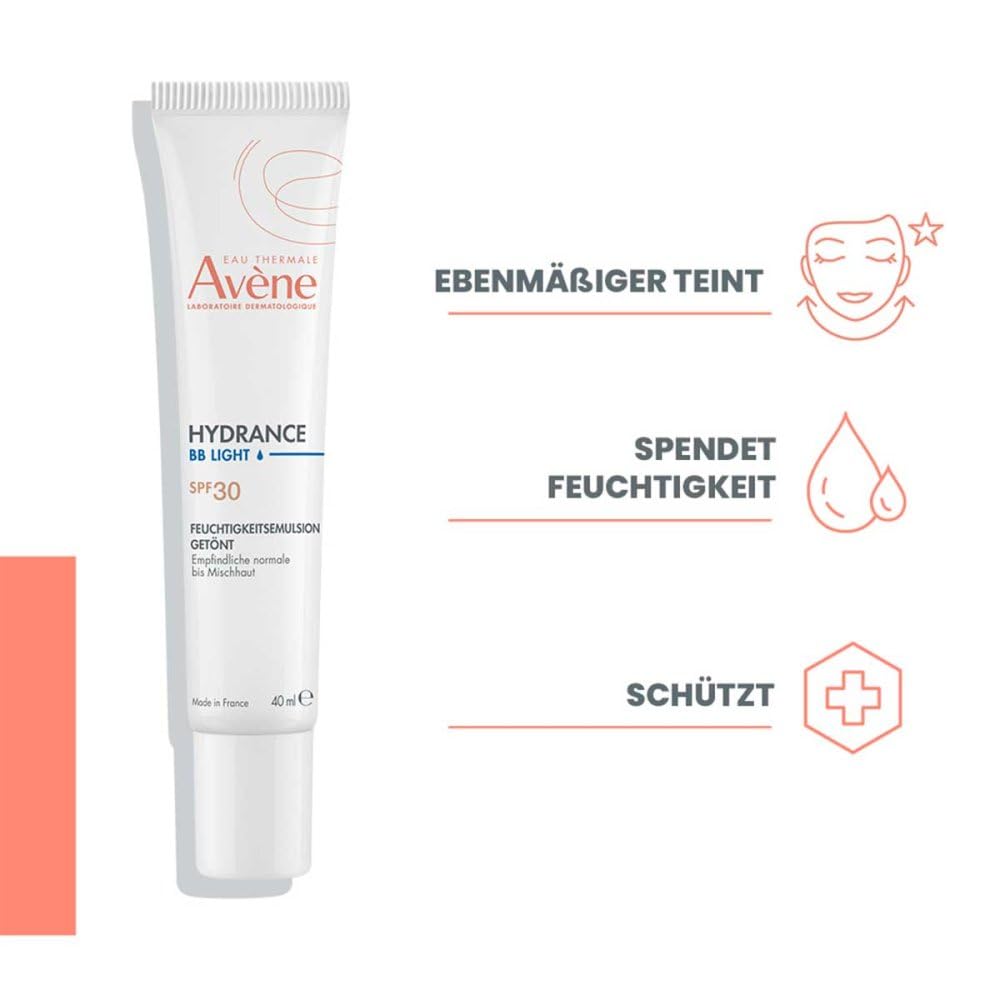 AVENE Hydrance BB leicht Feuchtigkeitsemul.getönt 40 ml