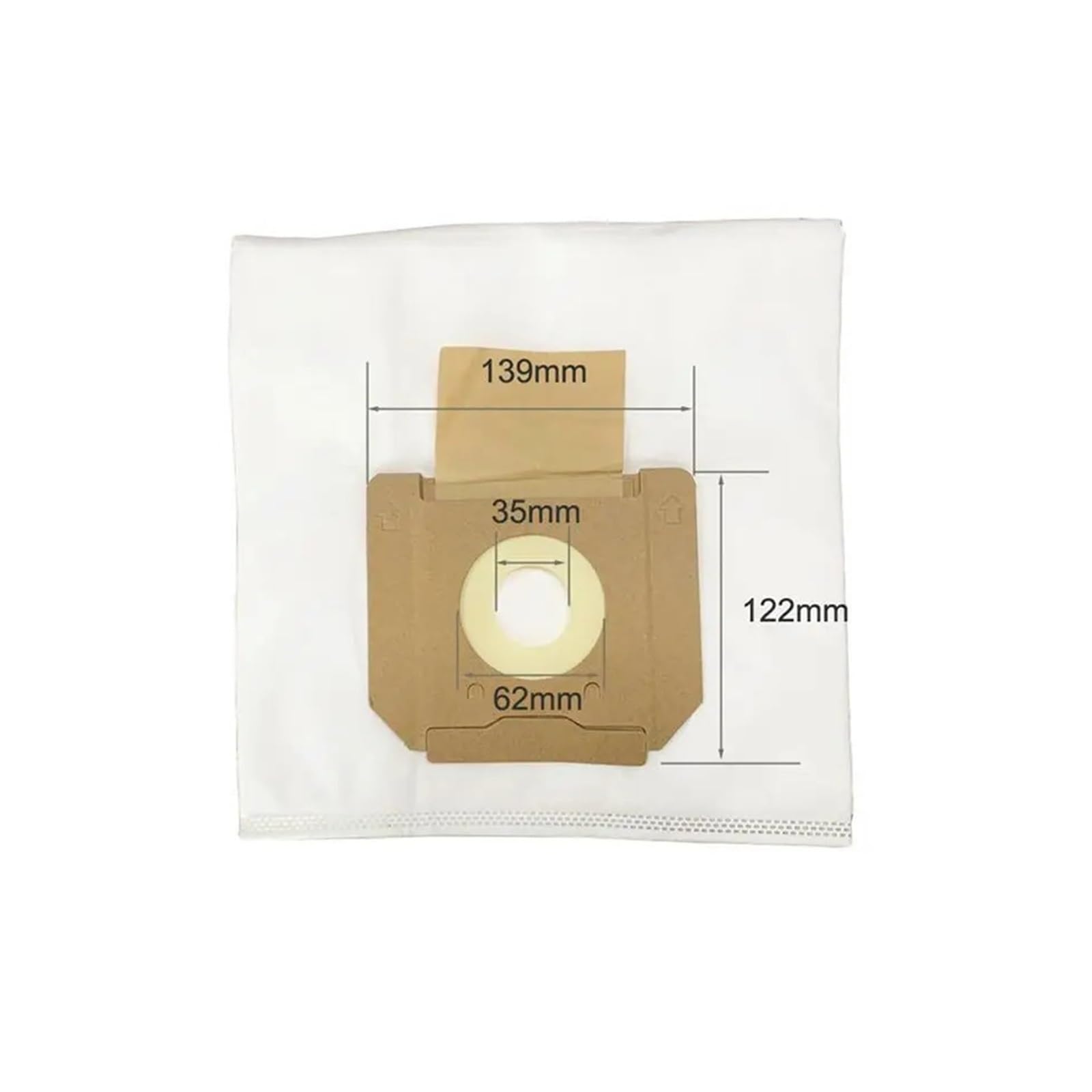 Staubsauger-Staubbeutel, Kompatibel for Karcher, NT65/2 | Vakuum-Ersatzteile, kompatibel mit NT75/2 NT80/1(10pcs)