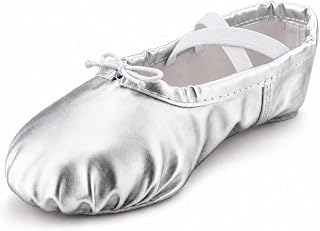 MSMAX Adult Lyrical Ballet Dance Shoes Women Yoga Flat Costume Slippers for Men