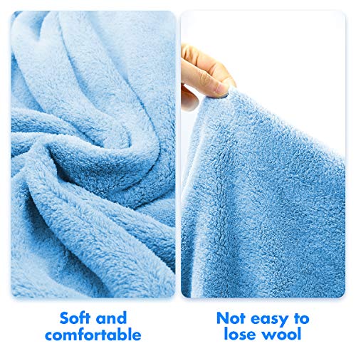 Romasa MI-US-11-05 Toddler Hooded Bath Towel Ultra Soft Towel Highly Absorbent Bathrobe Blanket For Boys Girls- 27.5 Inch X 55" thumb #4