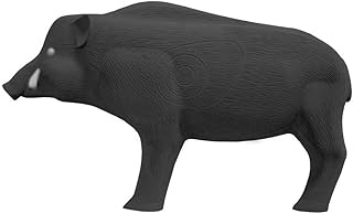 Field Logic-Shooter 3D Archery Hog Target, Black, One Size