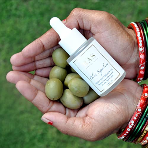 Image of RAS Luxury Oils Olive Squalane Pure Plant Beauty Oil | For Hair, Skin & Nails | Lightweight, Reduces Fine Lines | Rich in Vitamins & Antioxidants | Natural and Organic, Cruelty Free, 35ml
