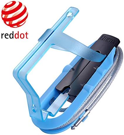 Kreima Galatea Dual Functions Bike Cycling Bicycle Lock w/Water Bottle Cage (Blue)