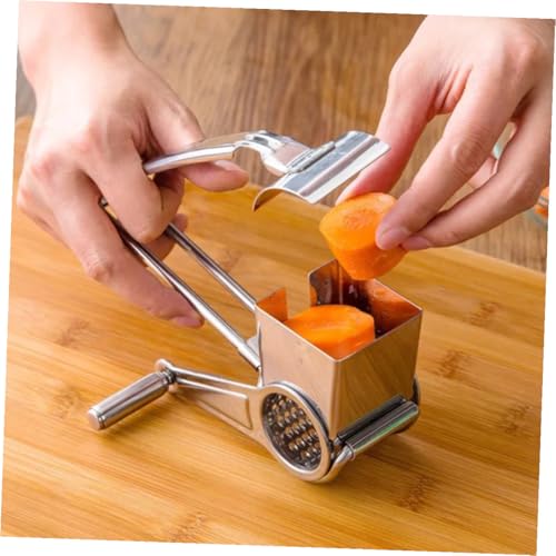 Rallador Giratorio Manual de Acero Inoxidable para Cocina miniatura 5