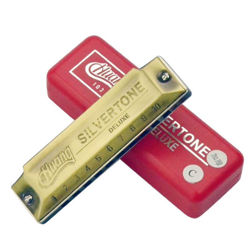 Harmonica Harmonica C Key 10 trous Blues clue Yellow mouth orgue mâchoire harpe Gaeta clavier instrument professionnel… - Les Beatles, Paul McCartney, John Lennon, RIngo Starr, George Harrison Harmonica Harmonica C Key 10 trous Blues clue Yellow mouth orgue mâchoire harpe Gaeta clavier instrument professionnel…