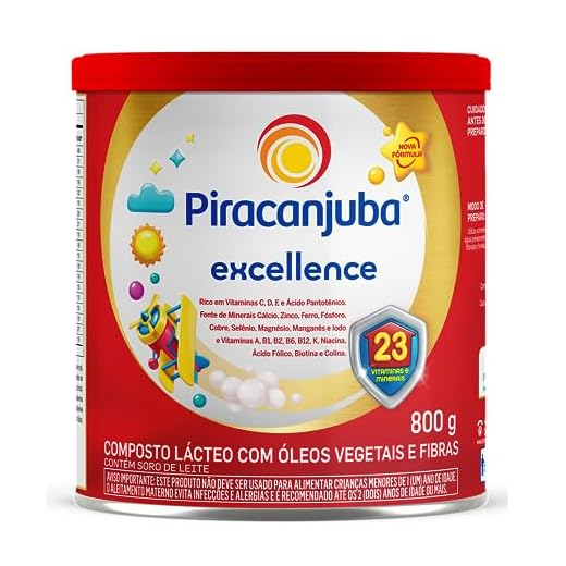 Piracanjuba Composto Lácteo Excellence Lata 800g, Médio