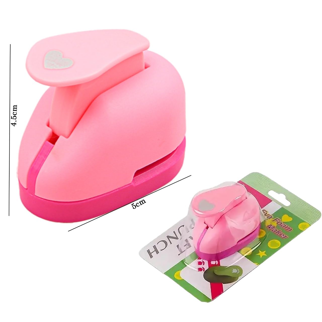 Paper Punch Set, Paper Punches for Crafts, 3Pcs Hole Punch, Hole Puncher, Small & Mini Hole Punch with Cute, Durable - Image 3