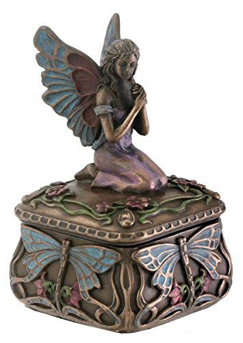 SUMMIT COLLECTION libellen-fee-box schmuck-halter dekoration-zusatz zum sammeln von gmr Bronze Cover