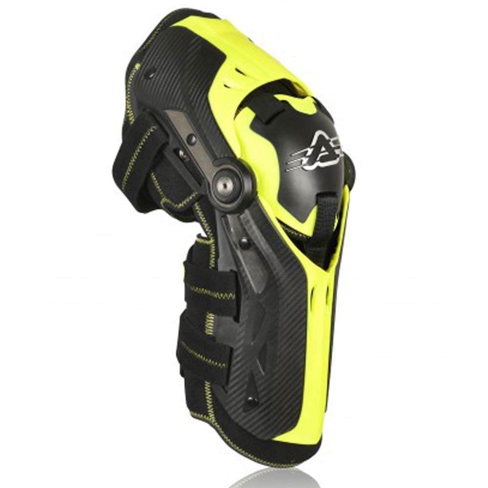 Acerbis Gorilla Protectores de rodilla Negro/Amarillo