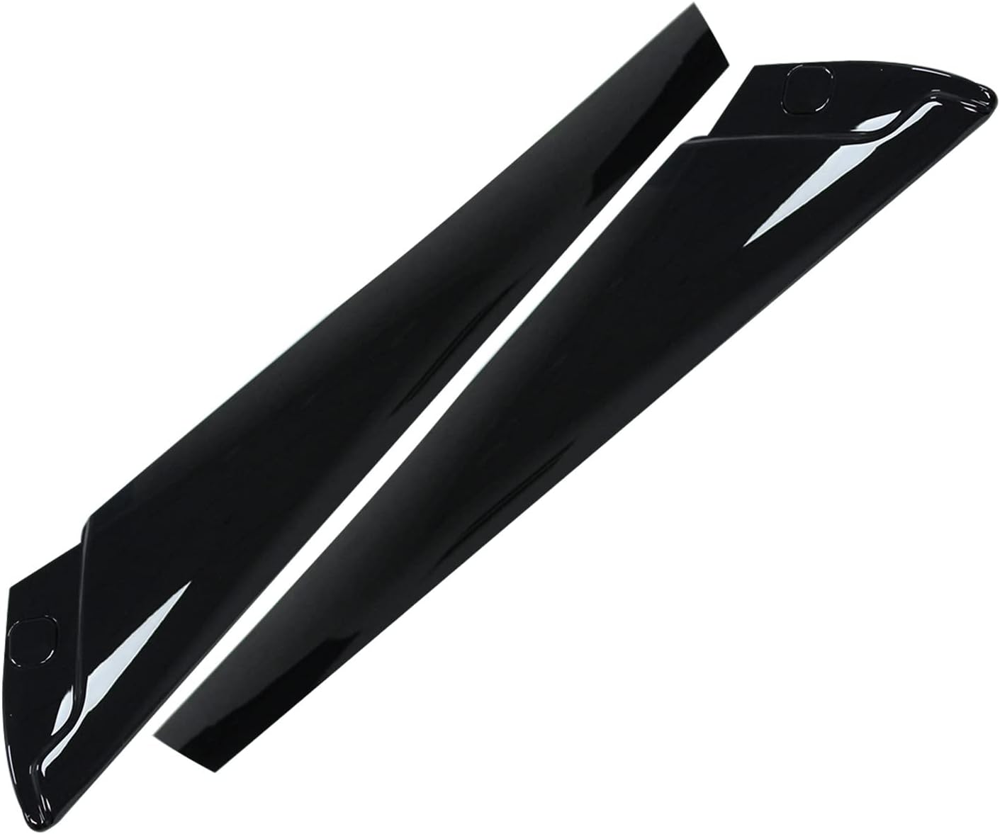 Exterior Molding Pair Windshield Pillar Trim Front Right Passenger Left Driver Side Compatible with 2014-2018 Kia Soul 2 Pieces #86170-B2000