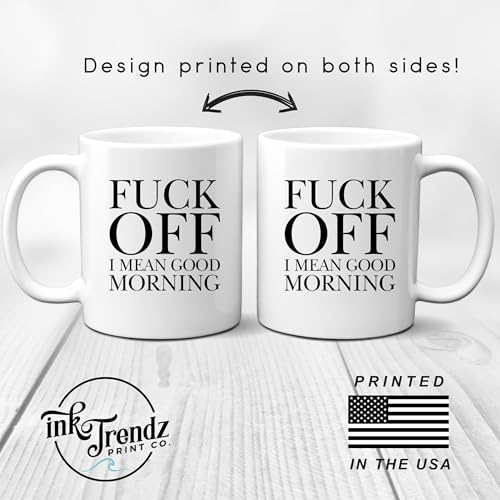 Taza de café humor adulto Ink Trendz 11 oz cerámica miniatura 3