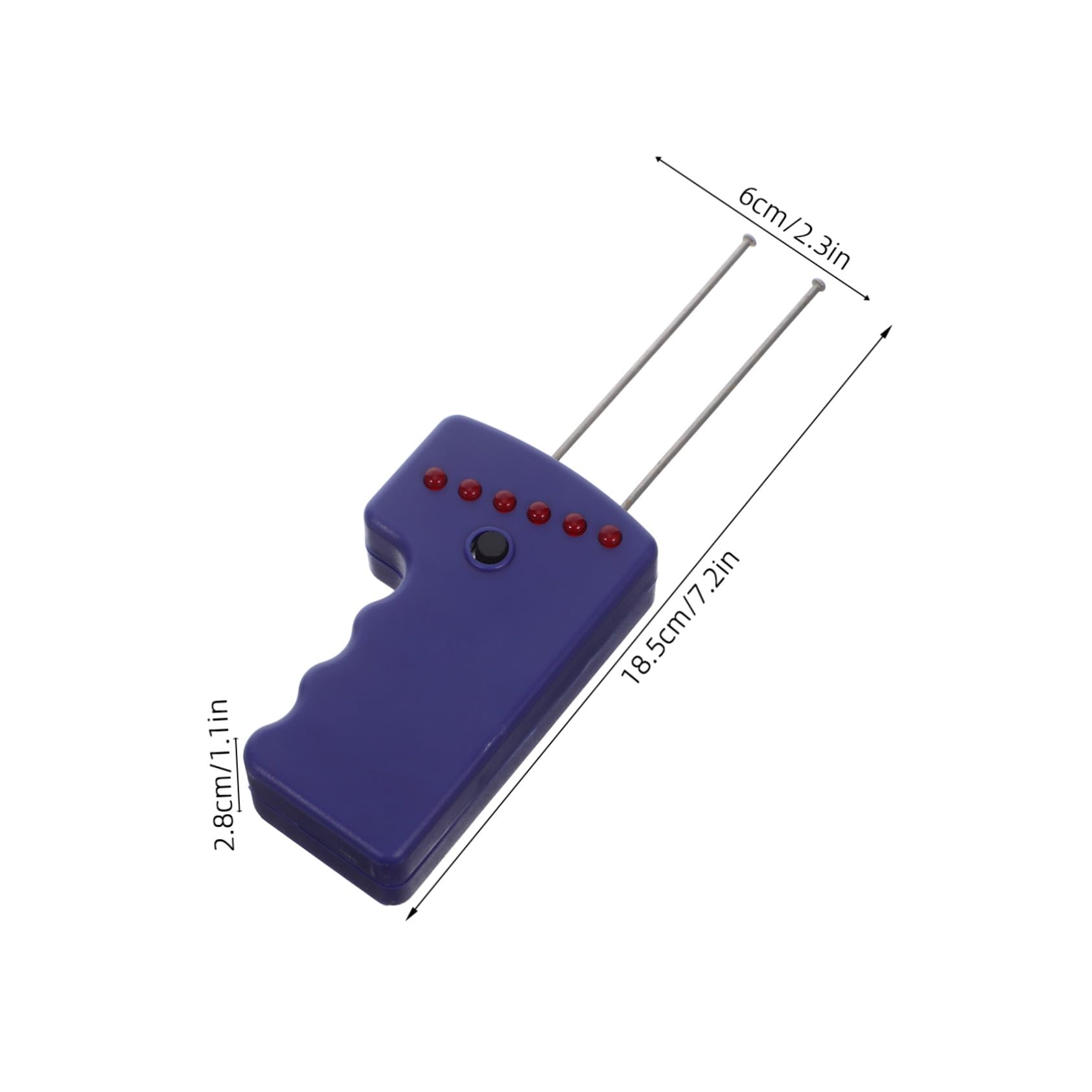 PRETYZOOM 5 Piezas Manifestante De Electrolitos Probador De Conductividad Equipo De Aprendizaje Estudiantil Herramienta De Experimento De Física Kit De Ciencia El Plastico Negro
