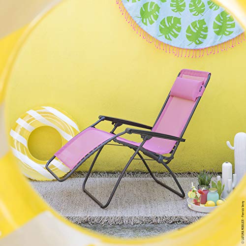 Lafuma Sedia a Sdraio, Pieghevole e Regolabile, R