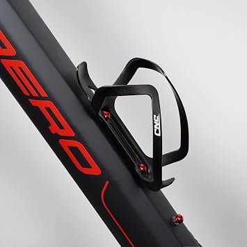 CNC Bike Water Bottle Holder,2-Pack Bike Bottle Cage for MTB Road Bike,Black