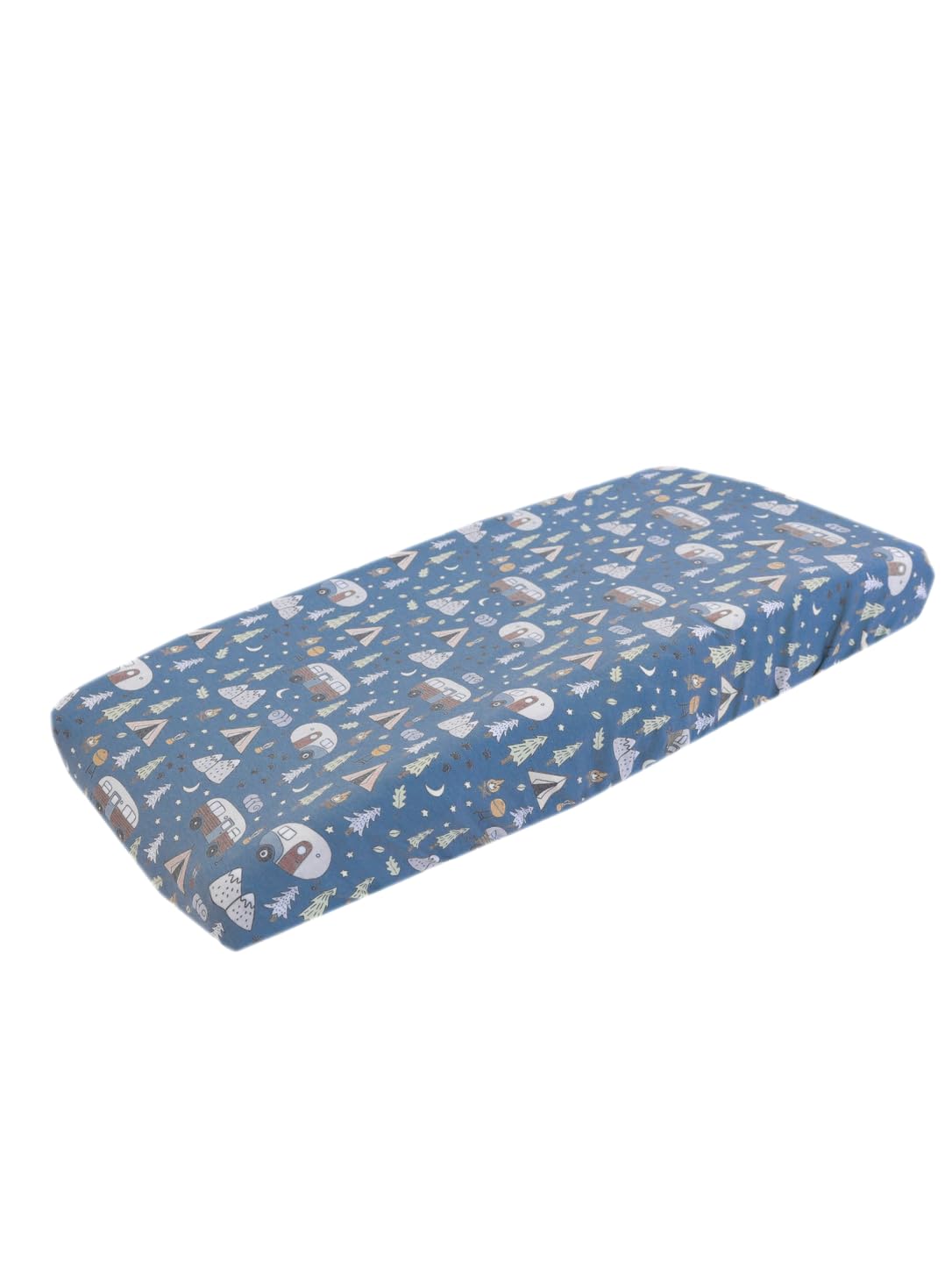 Copper Pearl Premium Knit Changing Pad Cover Soft, Stylish, and Universal Fit for All Standard Diaper Changing Pads, Trendy Design Changing Pad Covers, Bridger