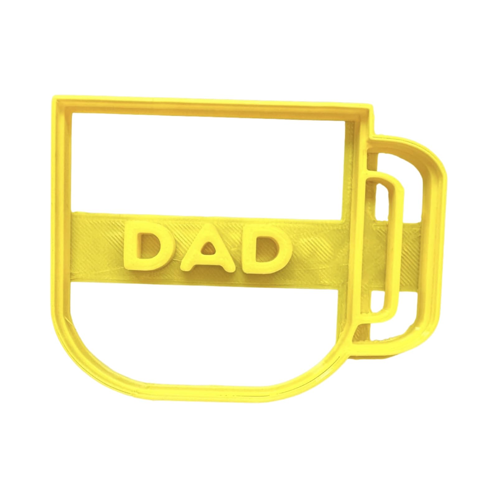 The Cookie Cutter Hub Dad Cookie Cutter Embosser/Stamp for Cupcakes Fondant Icing Clay Cake Baking Decoration