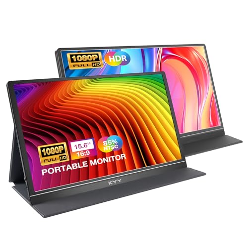 Image of KYY 15.6 inch Portable Monitor(K3) and 14 inch Portable Monitor (K5-3)