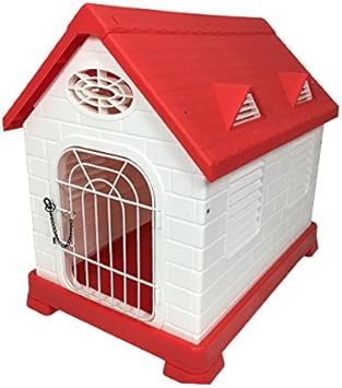 Amazon ペットハウス 赤 犬小屋 小型犬 中型犬用 ドッグハウス 屋外屋内ok 16 Rd ノーブランド品 犬小屋 通販