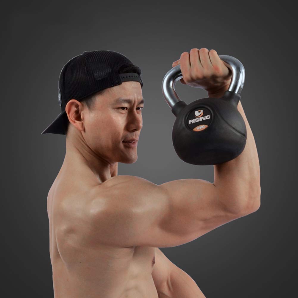 Kettlebells HUAHUA Fitness Reiner Stahlguss, Profi-Kernkrafttraining, 2kg, 4kg, 6kg, 8kg, 10kg, 12kg, 14kg, 16kg, 18kg, 20kg, 22kg, 24kg (Size : 2kg)