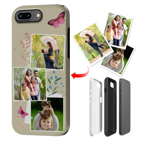 Custom 3D Printed Case for Apple iPhone 8/7/6/6s Plus SE
