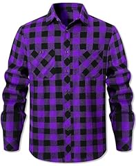 Plaid Black Purple