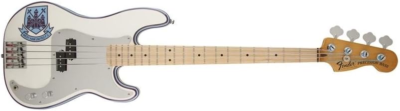 Fender Steve Harris Precision Bass, Olympic White, Maple Fingerboard