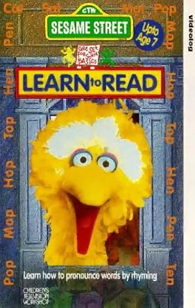 Sesame Street - Learn To Read - Learn How To Pronounce Words By Rhyming ...