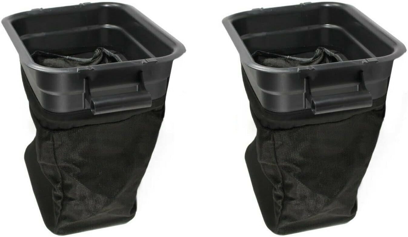 2X Soft Grass Catcher Container Bag Compatible With Husqvarna Craftsman 532400226 400226
